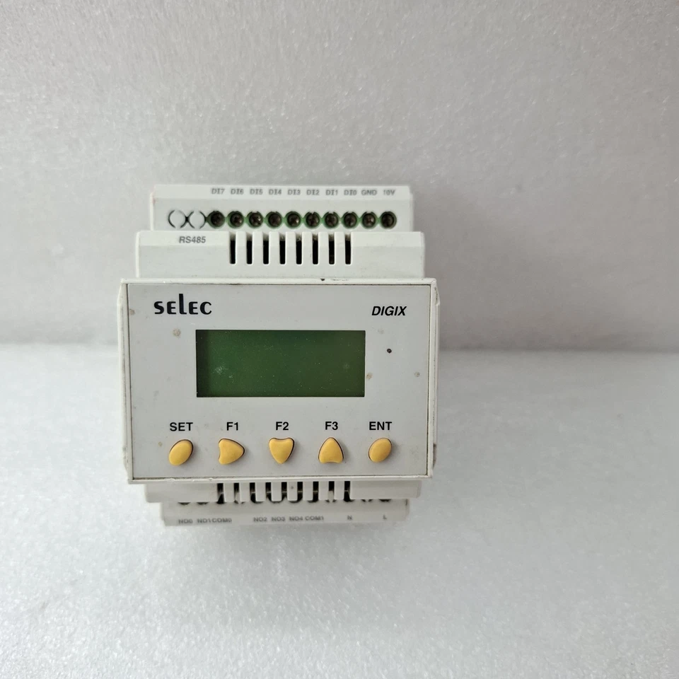 Used Selec DIGIX-1-230V PLC Logic Controller 8 DI 4 DO RS485 230VAC 50/60Hz